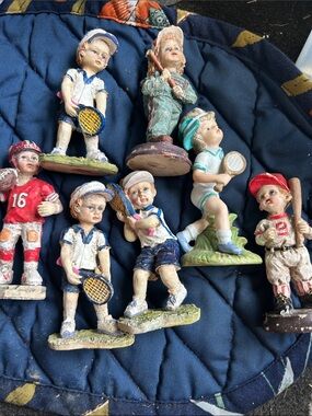 Brinks Multisport Child Figurine Set in Blue, Red, Green, White